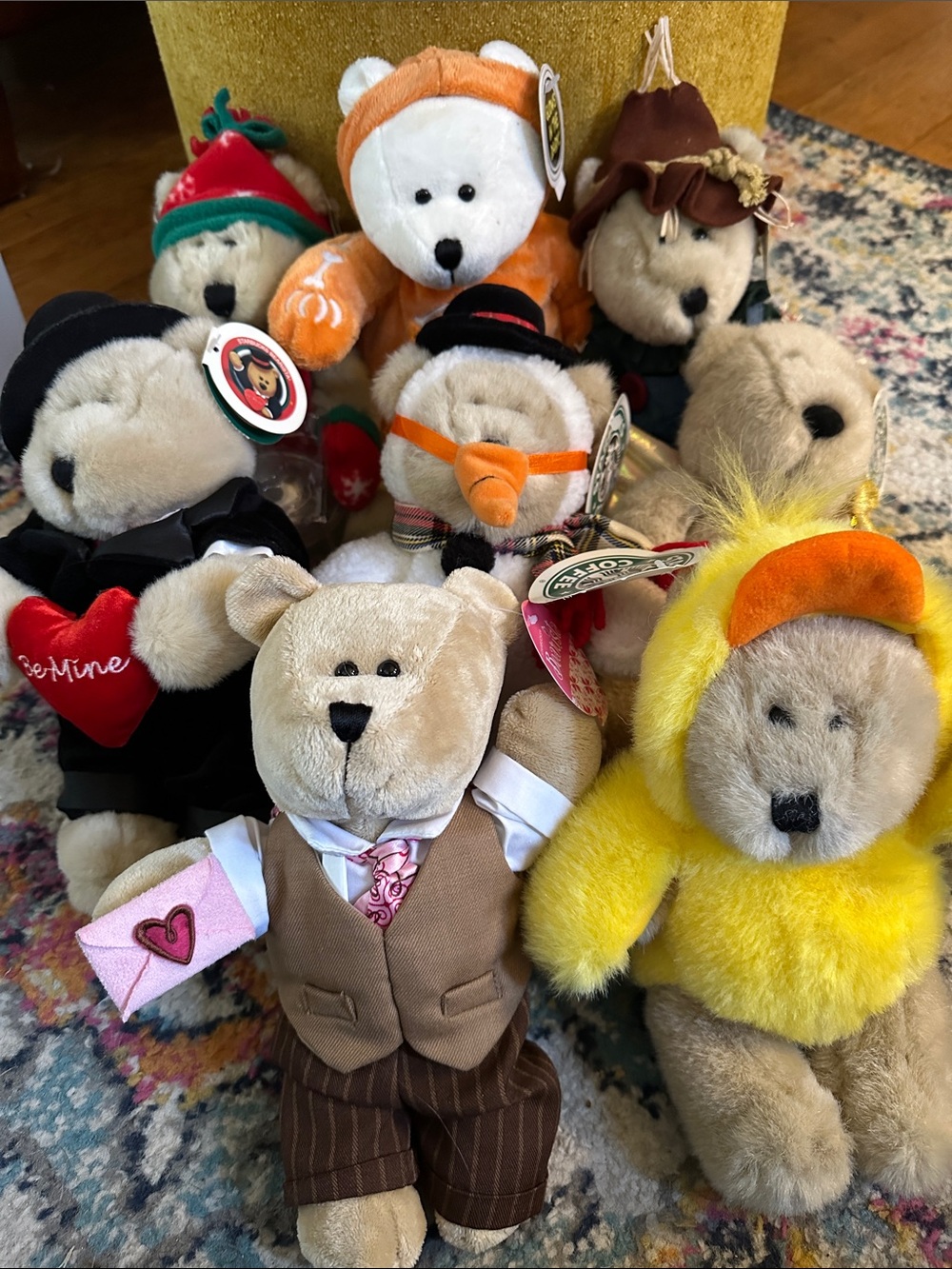 Starbucks Bearista Collection of Costumed Bears